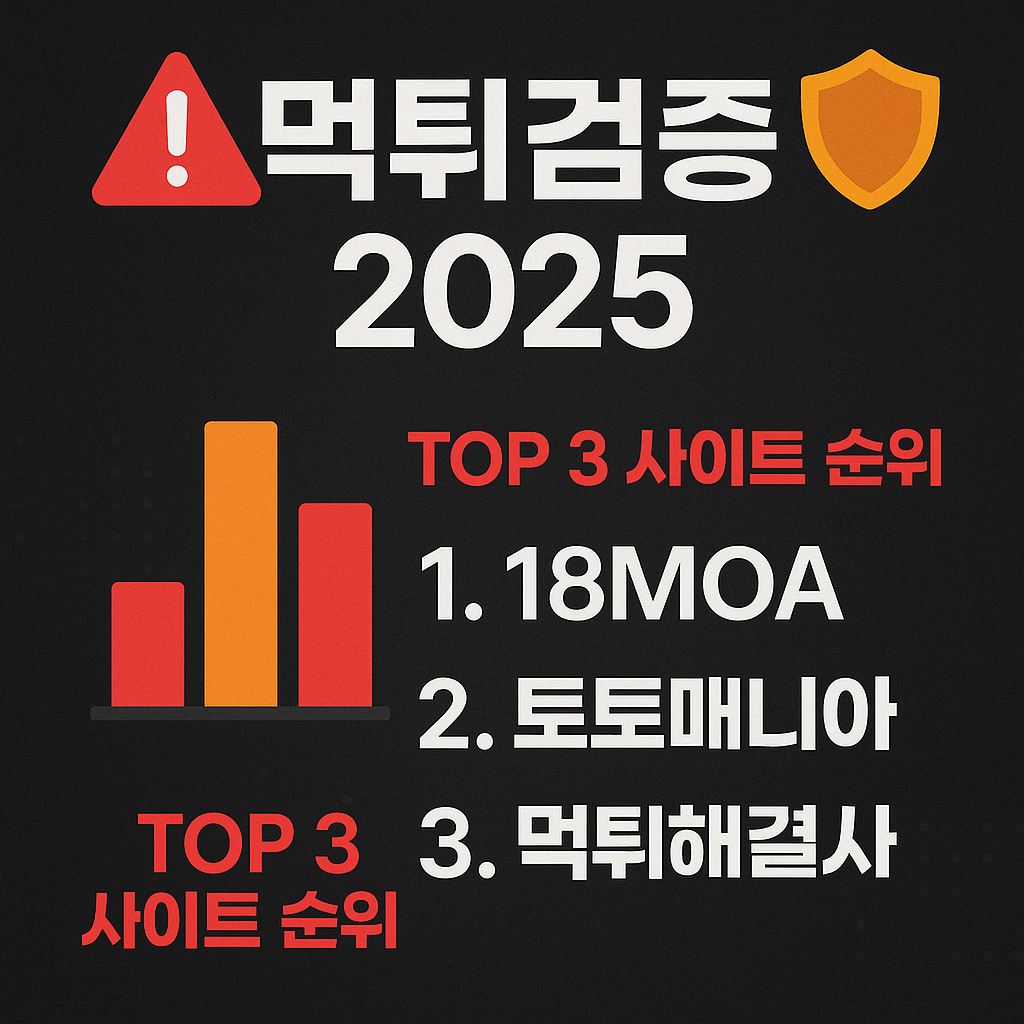 2025 먹튀검증 완벽 가이드