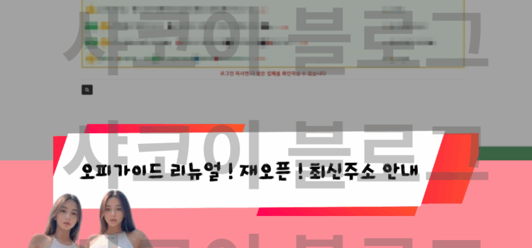 오피가이드-최신주소